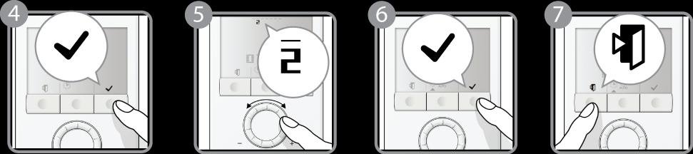 Pro vstup do programovacího menu stiskněte programovací tlačítko. 2. Stiskněte tlačítko (OK) pro vstup do nastavení času. Číslice zobrazující čas se rozblikají. 3.