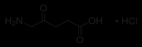 5.4.2.1 PORFYRINY 5.4.2.1.1 Kyselina 5-aminolevulová Pro léčbu především rakoviny kůže a povrchových lézí je klinicky používáno proléčivo 5-aminolevulová kyselina.