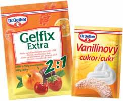 Gelfixem Extra a pfiivedeme k varu. Vafiíme cca 5 minut.