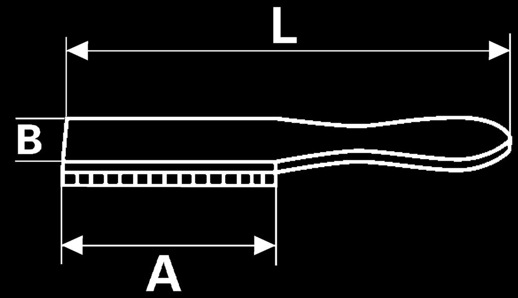 6120 ržák Na jedné straně kónický otvor pro stopku, na druhé straně buď vnější nebo vnitřní závit - použitelné jednotlivě nebo po sešroubování dohromady až na celkovou délku 225, včetně kartáče 1 Typ
