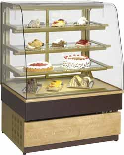 automatic defrosting and evaporation each shelf with lightening 2 length models: 1000 mm and 1500 mm electronic control unit accessories: corner, cash desk teplotní