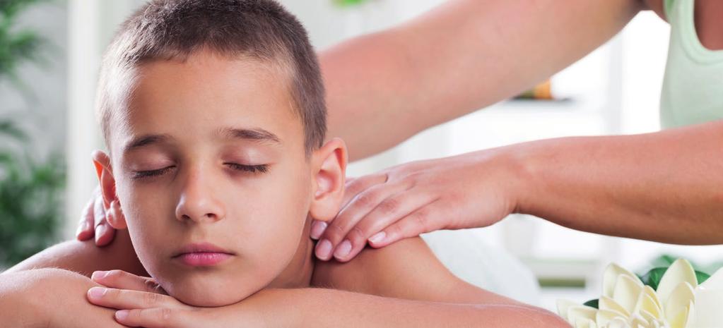 7 DĚTSKÉ MASÁŽE 1 Dětská masáž Při tomto jemném ošetření se mohou děti nechat hýčkat podobně jako dospělí. 25 min.