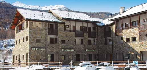 Valtellina 3 ano RESIDENCE STOFOL C 144 4 ano RESIDENCE BIANCAVE C 145 100 m poloha: Aprica, centrum - 1 km, skiareál Aprica - 100 m, skibus - 50 m vybavenost a služby: recepce (v provozu jen ve