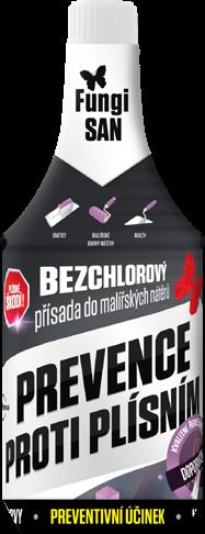 bílý malířský nátěr k dezinfekci podkladů, 12