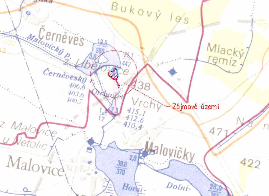 zpracované podle zákona. 100/2001 Sb. Stavba : Výstavba malé vodní nádrže "Malý Háj", k.ú.