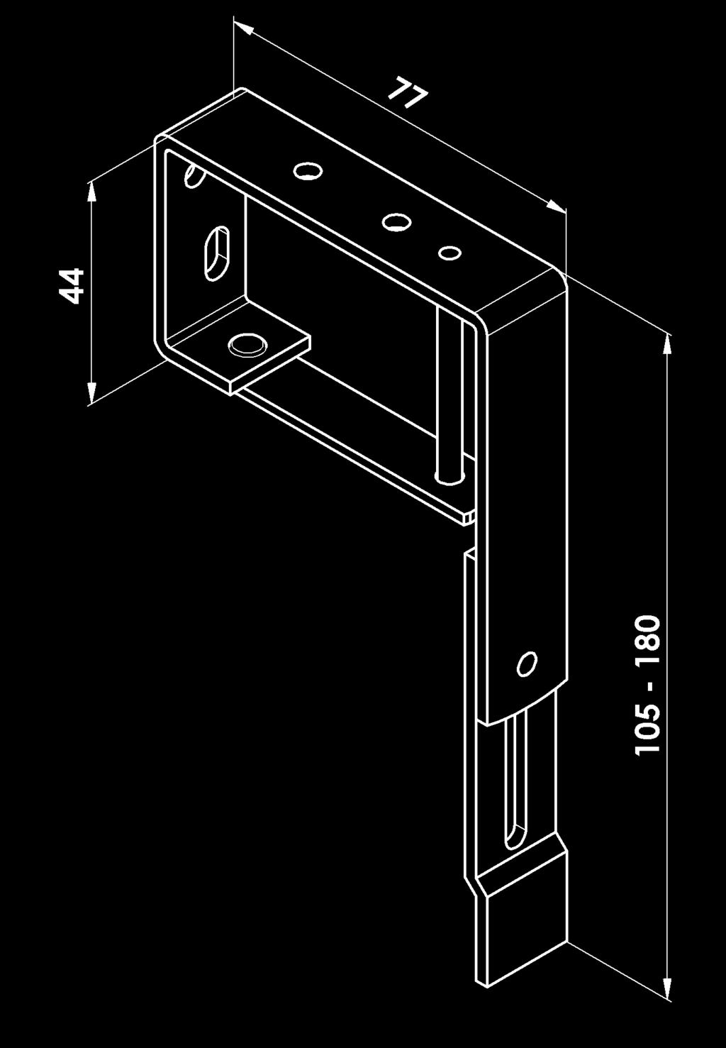 ËÆÊÉ ÑË Æ ¹º» ¼½¾ À P008_KBT 1 (pro horní profil 40 x 40) P008_ KBT 2 (pro horní profil 56 x 58)