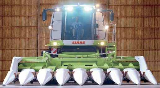 7.2.2. Sklízecí ústrojí kukuřice na zrno Claas - CONSPEED Obr. 37.: Sklízecí ústrojí Claas Obr. 38.