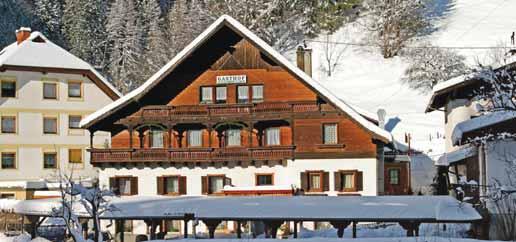 hotelu a jednoduče leč účelně zařízené pokoje absence bezplatného skibusu do skiareálu Katschberg předurčující k použití vlastního auta délka pobytu / speciální nabídka: pevně dané týdenní pobyty od