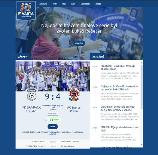 května velice atraktivní futsalový turnaj.