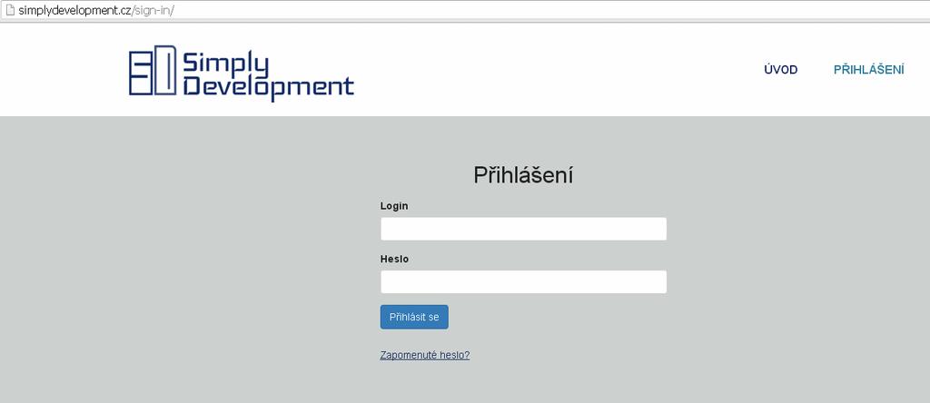 Vnitřní zóna Simply Development Dole jsou loga SHORT a LONG Nahoře v PROFIL získáte i referenční odkaz pro