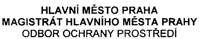 PID HLAVNí MÌSTO PRAHA MAGISTRÁT HLAVNíHO MÌSTA PRAHY ODBOR OCHRANY PROSTØEDí Váš dopis zn È.j. MHM P-263849/2005/0ZPNI/EIA/164-2/Žá Vyøizuje/linka Ing.