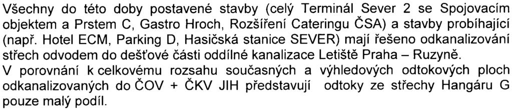 Všechny do této doby postavené stavby (celý Terminál Sever 2 se Spojovacím objektem a Prstem C, Gastro Hroch, Rozšíøení Cateringu ÈSA) a stavby probíhající (napø.