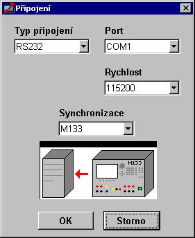 2.2. Ovládání programu Ovládací okno programu se skládá ze dvou základních částí: 1. Tlačítková lišta je umístěna v pravé části okna.