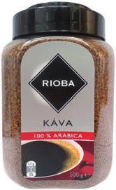 : 250 g cena za 250 g od 76, 90 88, 44 * RIOBA Mild mletá káva