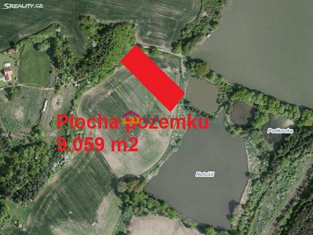 6) Zemědělské pozemky Nabídková cena: 355 300 Kč Upravená nabídková cena: 22 Kč/m 2 Lokalita: Putim,