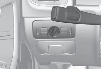 03 Prostředí řidiče Osvětlení Dálková/potkávací světla Poloha Popis Regulace světlometů s režimem AUTO 03 Potkávací světlomety A Potkávací světlomety jsou vypnuté. Dálkové světlomety lze aktivovat A.
