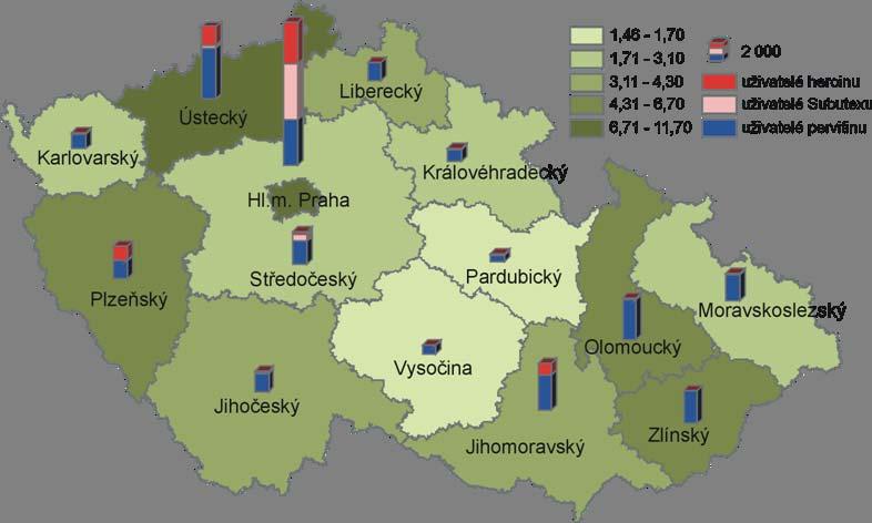 Prevalence problémového užívání