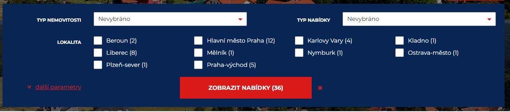 1.13. Revize filtrování Vyhledávání pro vaše potenciální klienty bude zase o kus jednodušší a příjemnější.