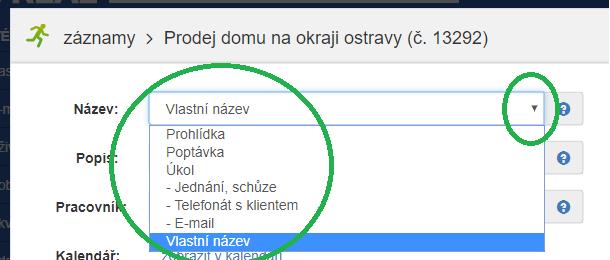 Jednoduché! Úpravu podporují také přehledy v dalších modulech. 1.8. Zadávání záznamů plánování Přepracovali a zjednodušili jsme pro Vás zadávání záznamů. Zadání nyní bude přímočaré a logičtější.