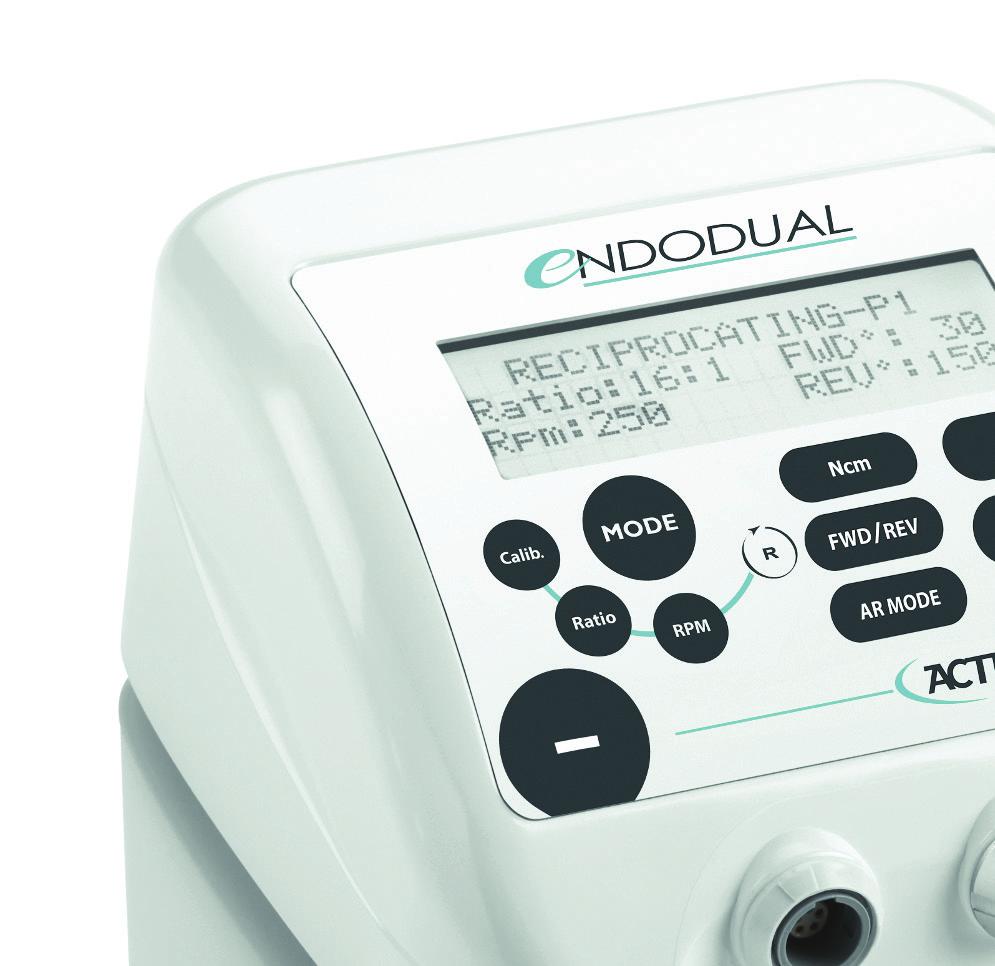 4.2 technický PoPiS 4.2.1 lcd obrazovka/ovládací klávesnice Nastavení endodontického motoru provádíme jemnými stisky tlačítek klávesnice.