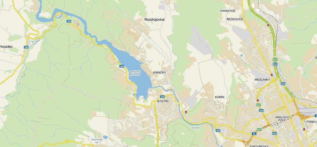 Jihomoravském kraji. Obr. 2 Vodní nádrž Vír, převzato z (http://www.
