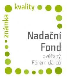 2. Ostatní Známka kvality je záruka a kontrola ověřené kvality nadací a nadačních fondů.