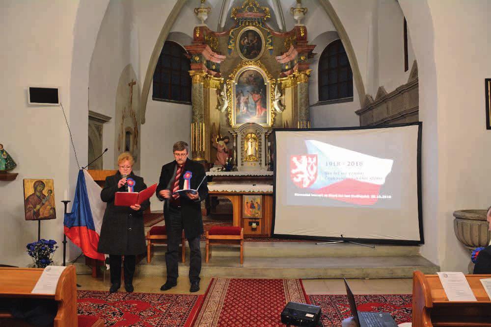 G. Masaryka Zahájení koncertu