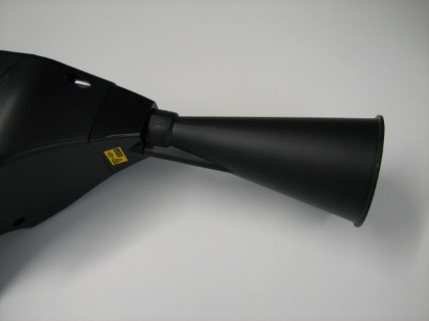 Díky jejímu speciálnímu designu zůstáva integrovaný lazerový zaměřovač funkční.