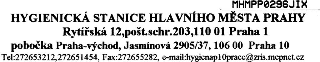 , o posuzování vlivù na :životlú prostøedí a o zmìnì nìkterých souwejících zákonù. Z hlediska požadavkù stanovených zákonem è. 258/2000 Sb.