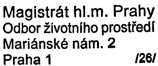 K zahájení zjiš ovacího øízení na výše uvedený zámìr, v rámci kterého budou instalovány tøi tiskové stroje,