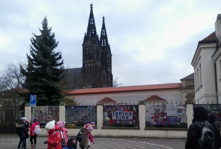 Byli jsme v neděli na procházce na Vyšehrad.
