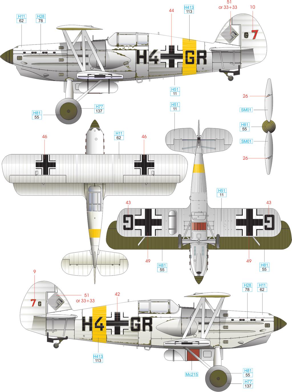 B Avia B.534 4. série, 7.