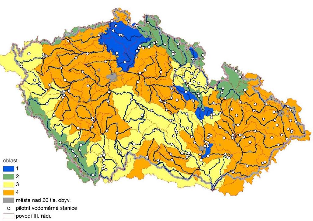 horách, kdy v rámci povodňového průtoku došlo k extrémní erozi koryta a odstranění bentických organismů, jejichž návrat byl pozorován až v roce 2014. 6.
