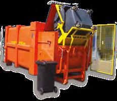 Modely s delší lisovací komorou, větším plnicím otvorem jsou vhodné pro objemný odpad. Speciální typy dodáváme pro mokrý a organický odpad.