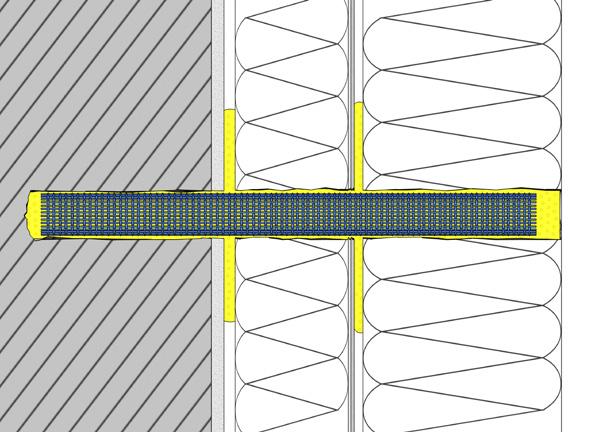 zateplovacích systémů ETICS s využitím injektovaných kotvicích systémů Spiral Anksys.