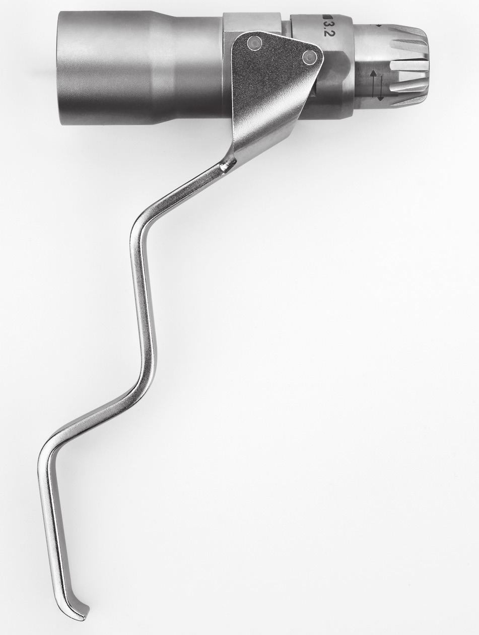 Použití jednotky Compact Air Drive II Rychlospojka pro Kirschnerovy dráty (511.