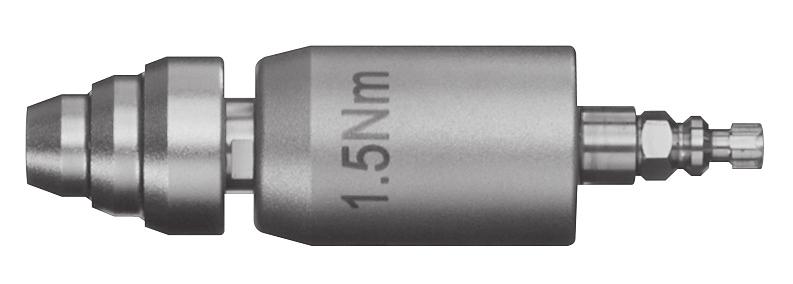 Použití jednotky Compact Air Drive II Omezovač točivého momentu 1,5 Nm (511.770) a omezovač točivého momentu 4,0 Nm (511.