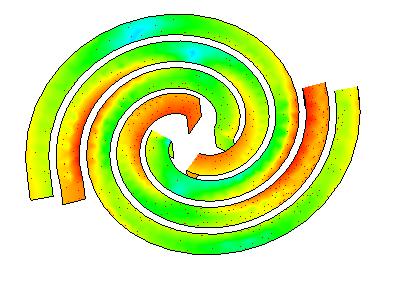 S11[dB] 0 Frekvencni zavislost koeficientu odrazu -5-10 -15-20 -25 1 1.2 1.4 1.6 1.8 2 2.2 2.4 2.6 2.8 3 Frekvence[GHz] Obr. 4.14: Frekvenční závislost koeficientu odrazu pro pásmo 2.