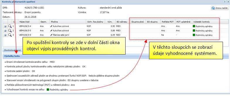 Principy kontroly eroze v LPIS 6 Ukázka