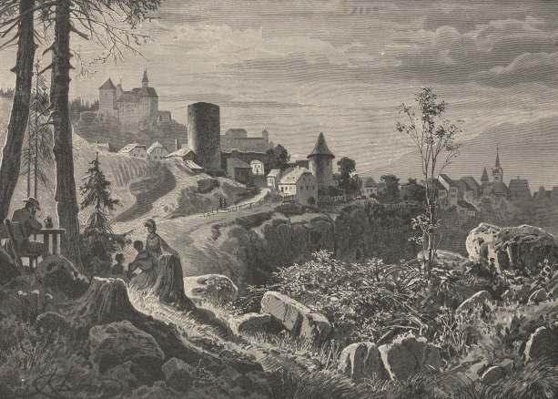 začali kolonizovat rozlehlé území v širokém okolí Boubína a založili tam řadu vesnic, městeček a hradů. Na sklonku 14. století však celé jejich vimperské panství získal král Václav IV.