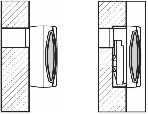 Obrázek 4 montáž na stěnu Příklad umístění ventilátoru EBB-DESIGN údržbu.