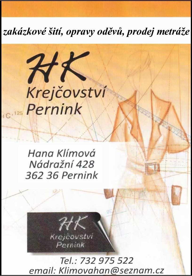 Perninské noviny vydává Infocentrum při OÚ v Perninku dle povolení MK ČR E 20101 v nákladu 400 ks měsíčně. Distribuce je zdarma do každé perninské domácnosti. Každé číslo PN najdete také na www.