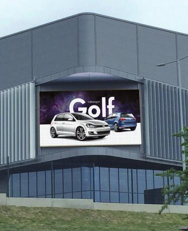 Volkswagen, Bratislava velkoplošná LED