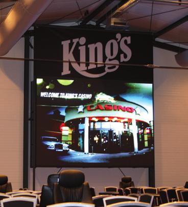 Casino King s, Rozvadov velkoplošná LED obrazovka Kasino King s