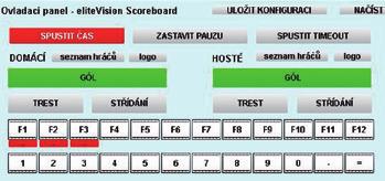 aplikací a výroba speciálního hardwaru: LED studio.cz výsledkové-tabule.cz scoreboard-system.