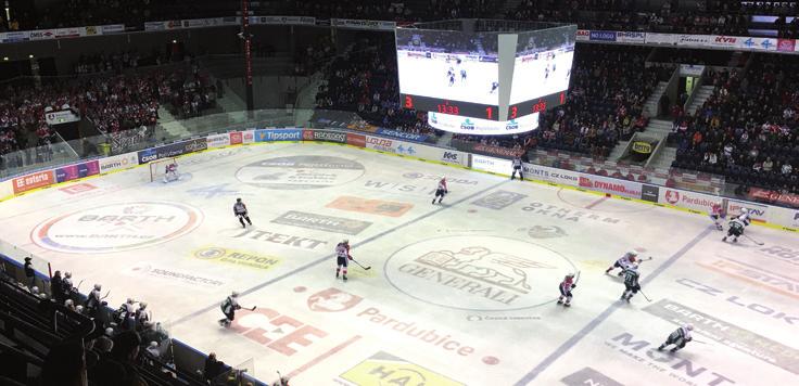 Tipsport arena, Pardubice multifunkční LED