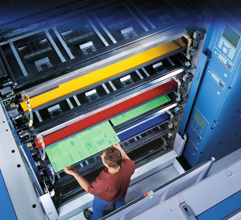 People & Print KBA novinová technika Můžete si vybrat My máme technologii Novinám již bude 400 let.