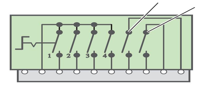 Řídicí jednotka vyžaduje tento signál k ovládání zapalování. Přepínač využíva i brána Tiptronicu, signál se přenáší přes analogový kabel do jednotky.