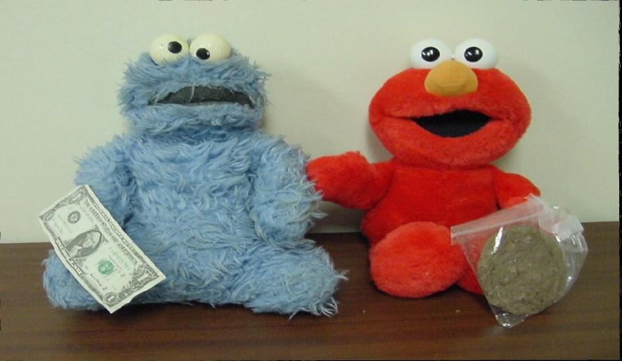 Cookie-Monster a Elmo