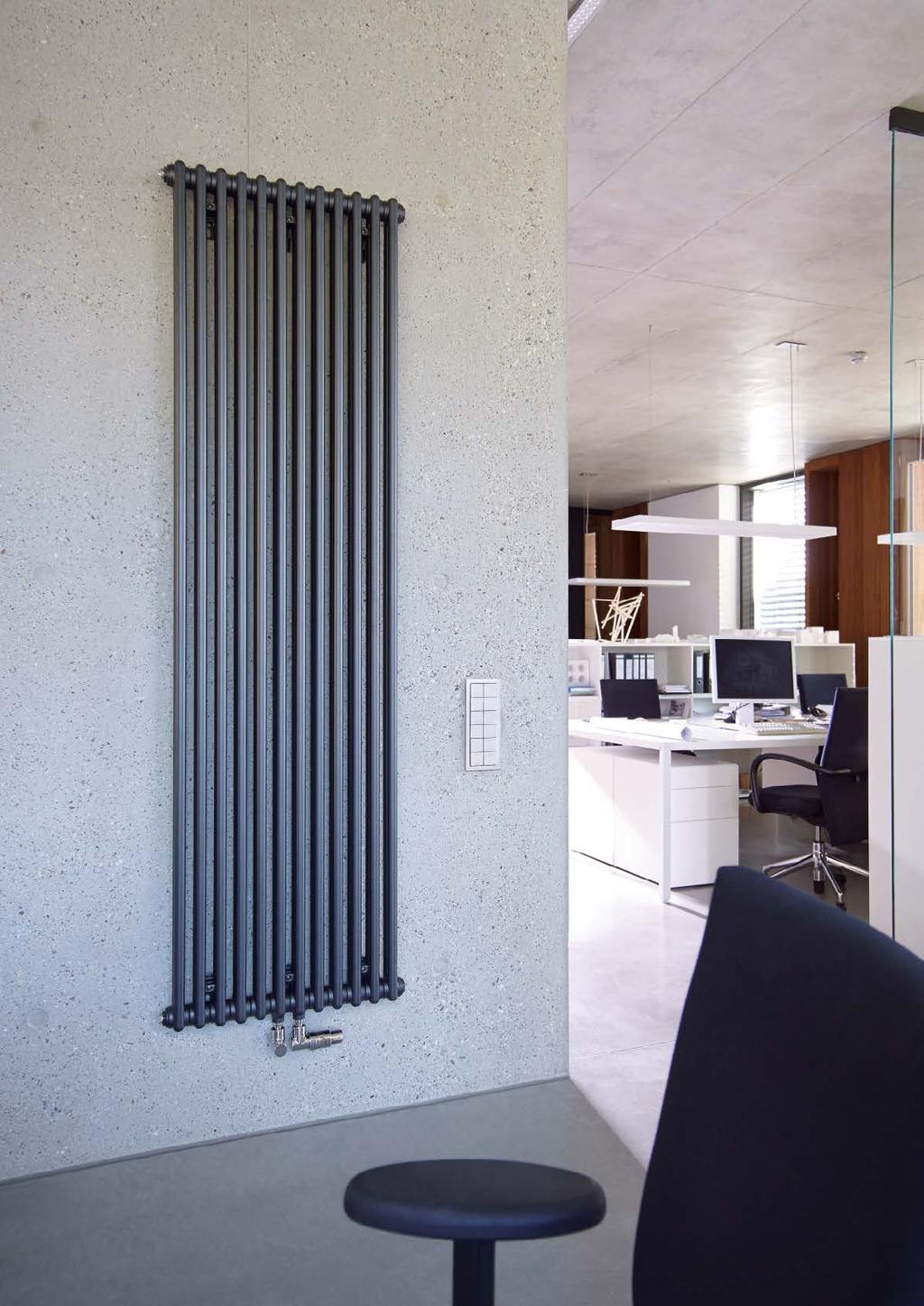 ZEHNDER CHARLESTON Klasika i pro veřejný sektor Charleston odpovídá individuálním požadavkům rovněž pro veřejné stavby, ať se jedná